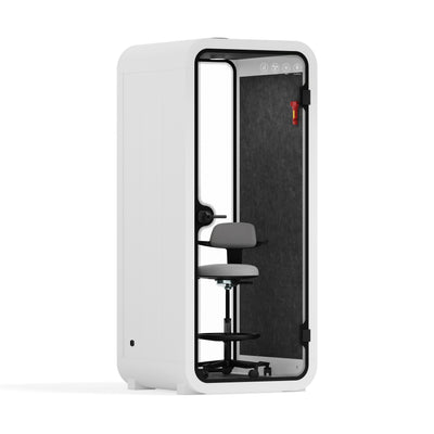 Office Pod Quell Acoustic acoustic sound pod Sound Booth Store White Dark Grey With Furniture