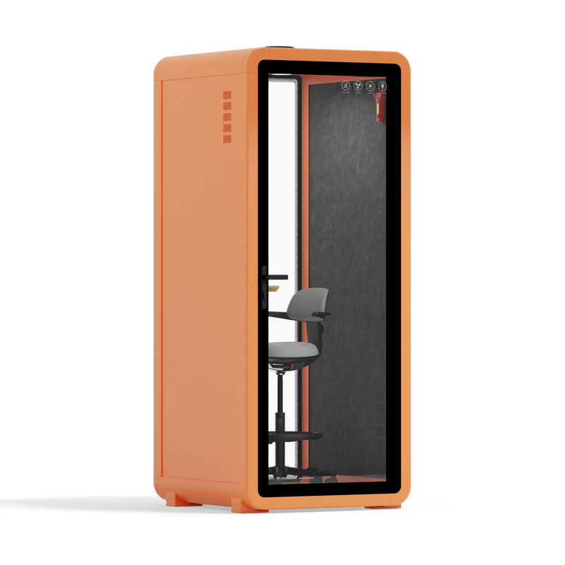 Quell+ Flex - SoloOrange / Dark Grey / With Furniture
