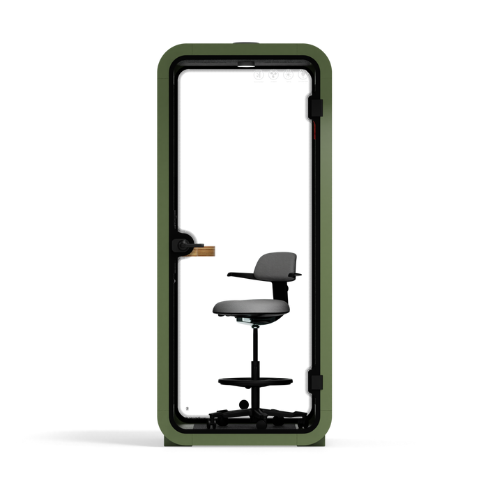 Quell Acoustic Phone Booth - med møbler: Stilhed omdefineret