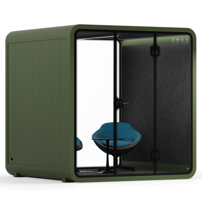 Vergadercabine Quell - 6 persoons - Met meubilair