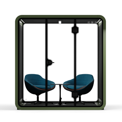 Vergadercabine Quell - 6 persoons - Met meubilair