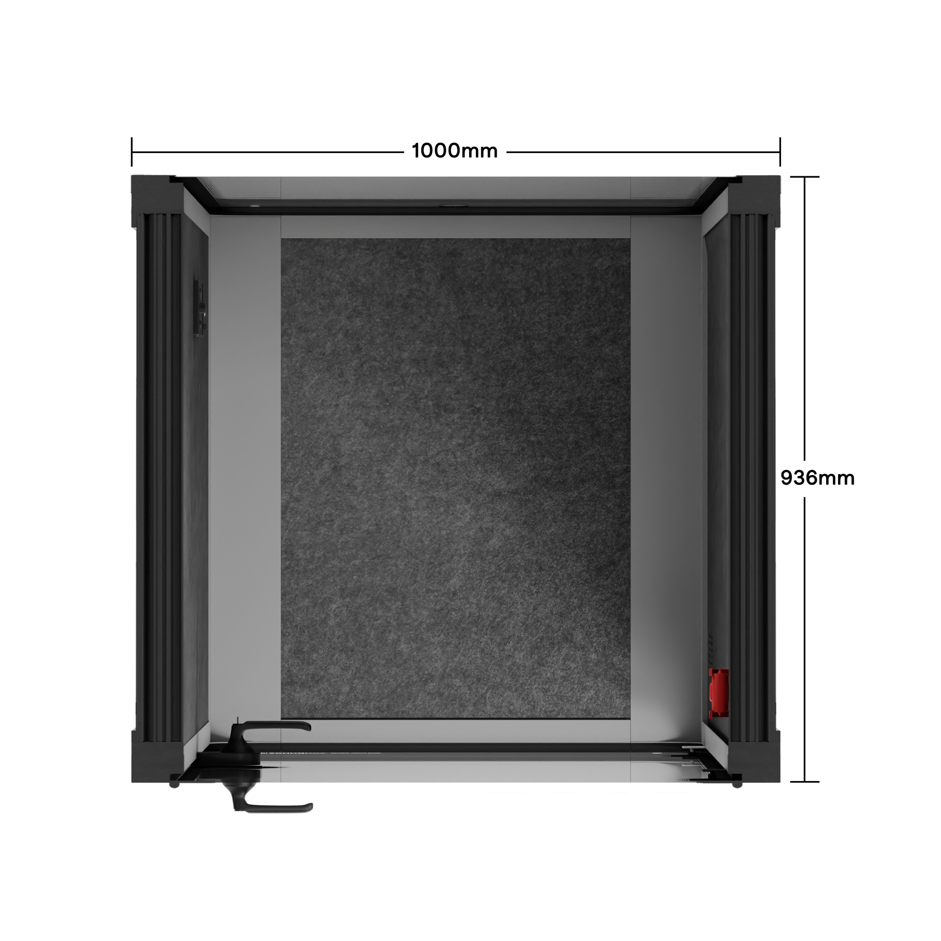 Kontor Pod Quell AcousticLight Grey / Dark Grey / No Furniture