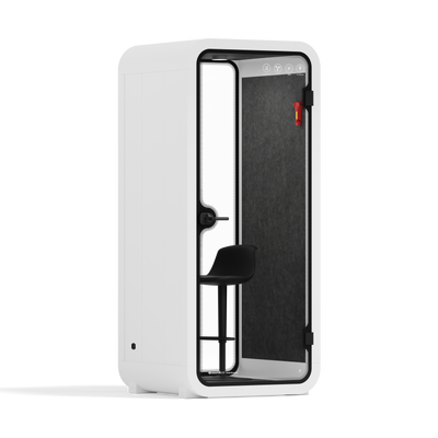 Quell Kontorpod Solo - With Furniture