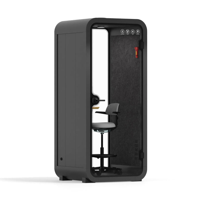 Quell Flex Phone Booth - With Furniture: Tailored for Success