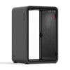 Charcoal Quell Office Pod - 2 Person Sound Booth by Soundbox Store - No Furniture