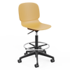 Aarhus swivel counter stool in ginger