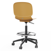 Aarhus swivel counter stool in ginger - view 2