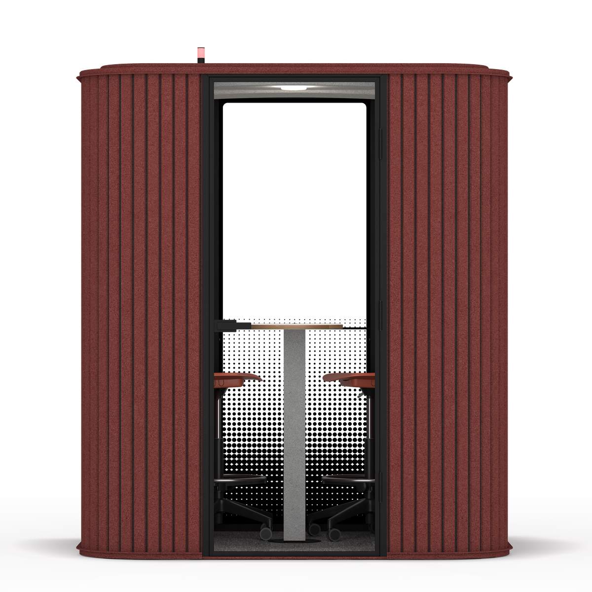 Anja MDark Red / Coaster Chair