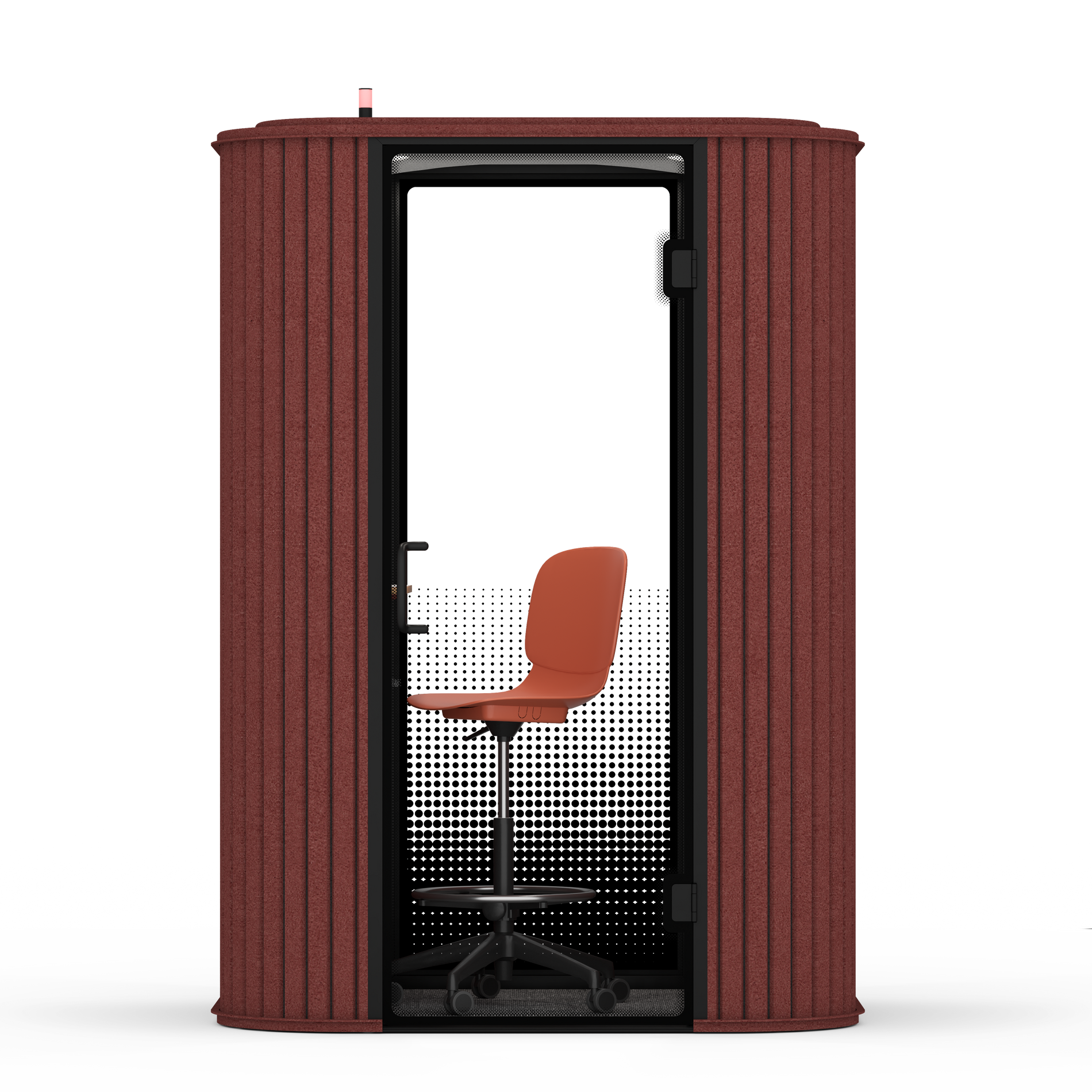 Anja SDark Red / Counter Stool