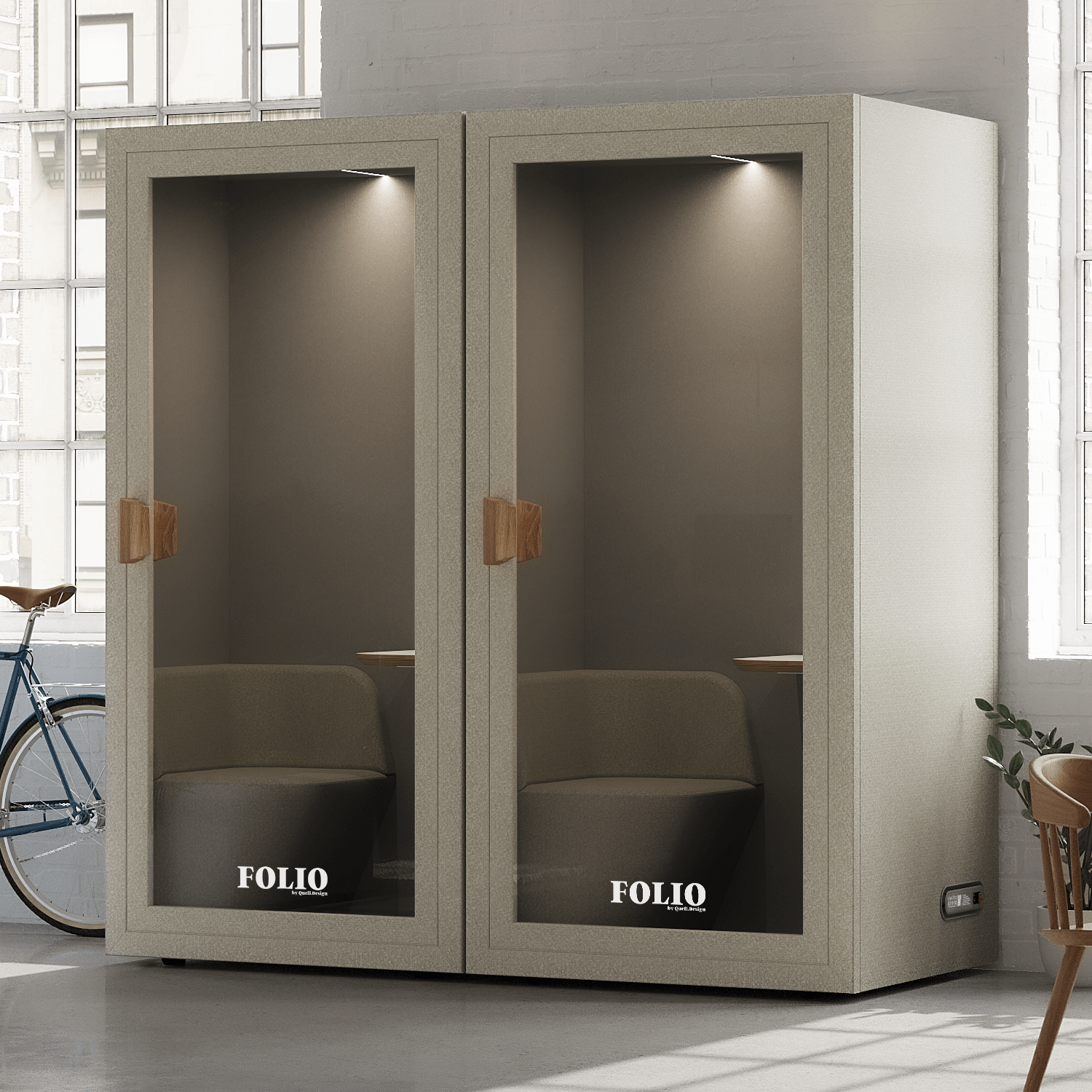 Office Phone Booth - Soundproof Folio | Soundbox Store