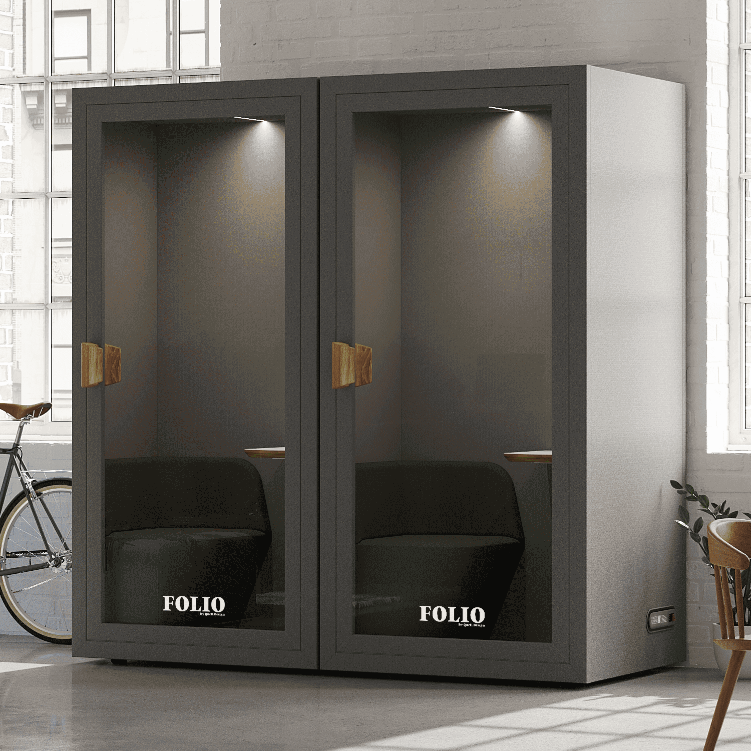 Office Phone Booth - Soundproof Folio | Soundbox Store