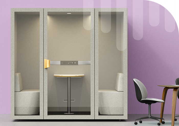 2 - 4 Person Meeting Booth