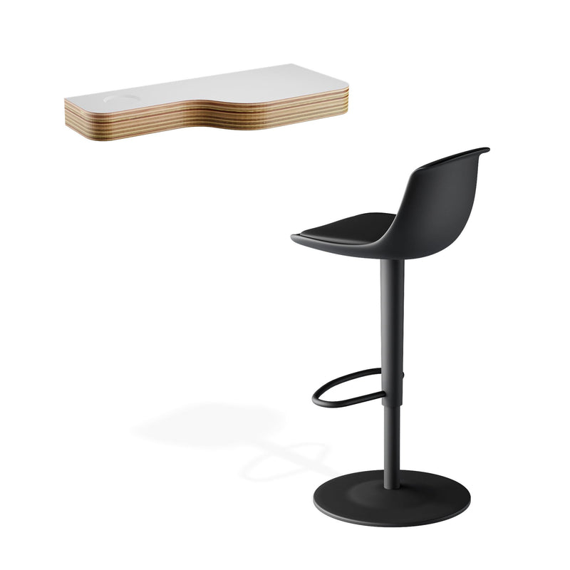 Furniture for Solo Phone BoothsTulip Stool