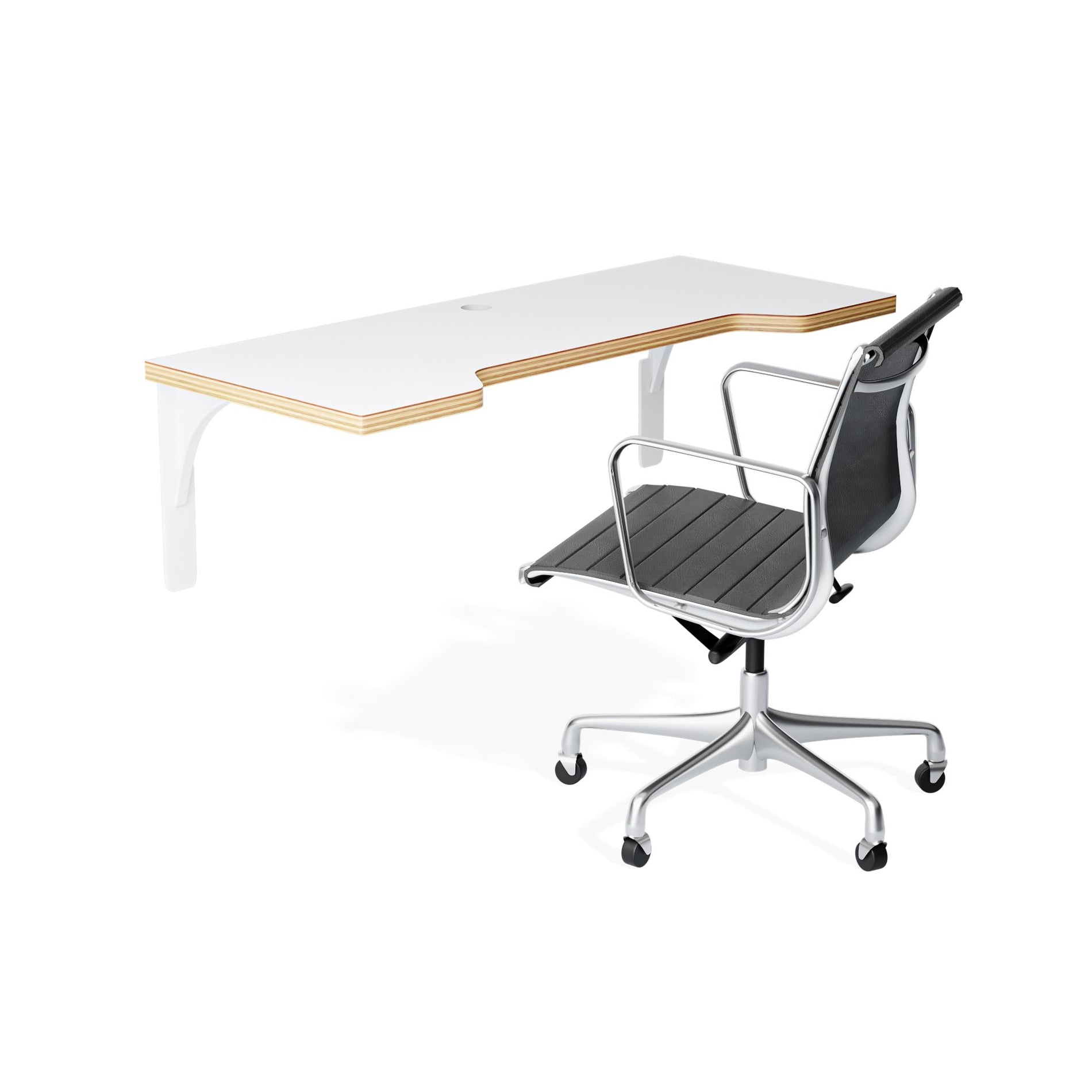 Meubilair voor 1-2 persoons telefooncellenDiagonale tafel