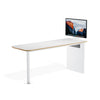 Modern meeting pod desk with monitor – minimalist workspace solution for office pods by Soundbox Store