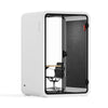 White Quell 2-Person Office Phone Booth by Soundbox Store – soundproof workspace with ergonomic design for private calls