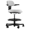 Tulip Stool by Soundbox Store – ergonomic black office stool with sleek minimalist design for compact workspaces