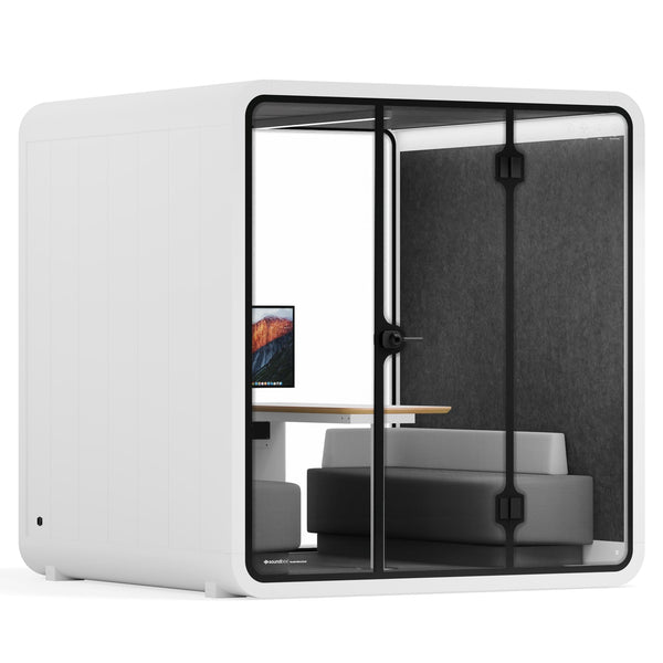 Quell - Meeting Booth - 6 Person acoustic sound pod Sound Booth Store 