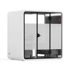 Privacy Film for Soundbox office pods – frosted privacy film application for distraction-free, focused work environments